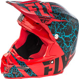 F2 Carbon Fracture Helmet Light Blue/Black X