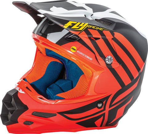 F2 Carbon Mips Zoom Helmet Matte Orange-black-white Xs