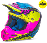 F2 Mips Retrospec Helmet Matte Hi-Vis/Pink Xs