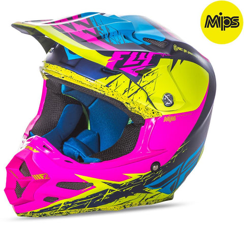 F2 Mips Retrospec Helmet Matte Hi-Vis/Pink Xs