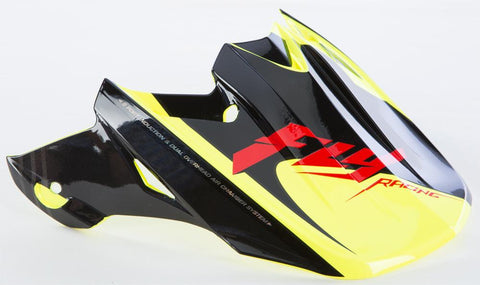 F2 Carbon Fastback Visor (black-hi-vis)