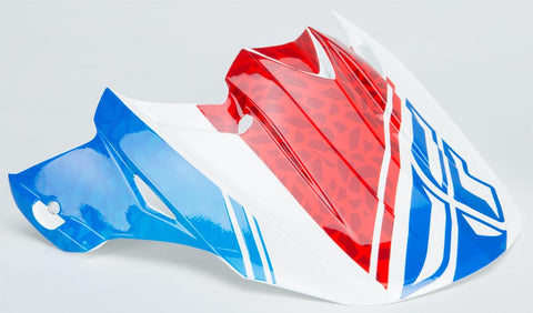 F2 Animal Visor Blue-white-red
