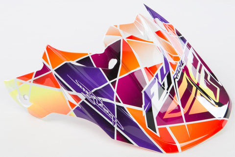 Formula Facet Visor (yellow-purple-red)