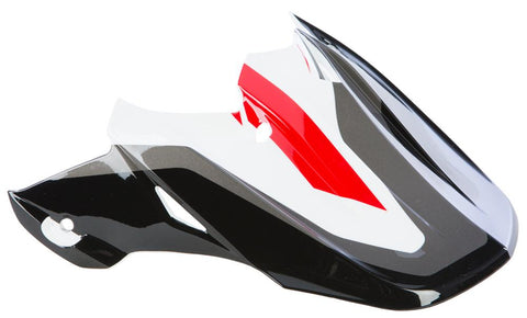 F2 Carbon Pure Helmet Visor (white-black-grey)