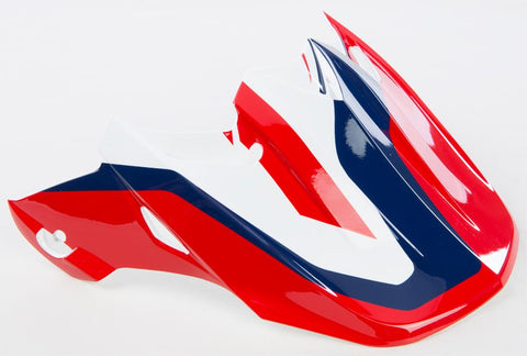 F2 Carbon Pure Helmet Visor (red-blue-white)