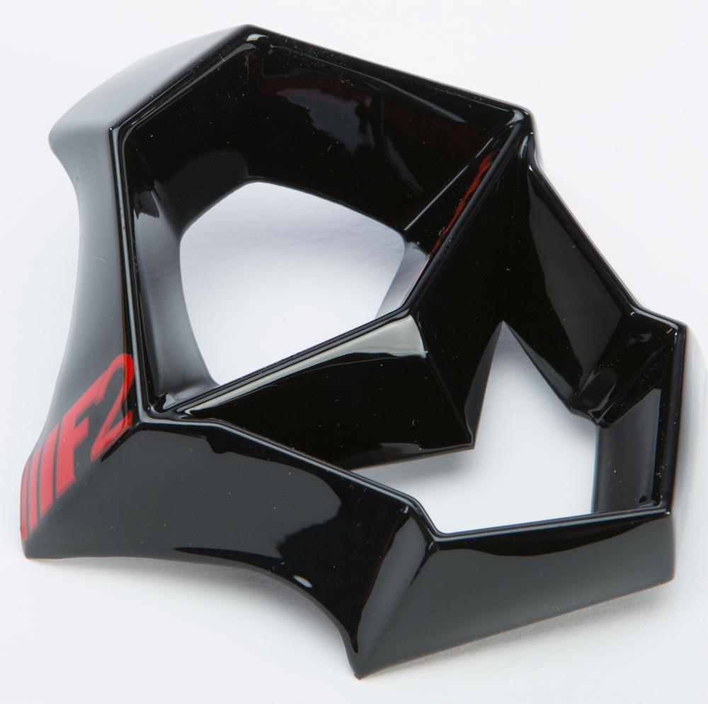 F2 Carbon Pure Helmet Mouthpiece (yellow-black-red)