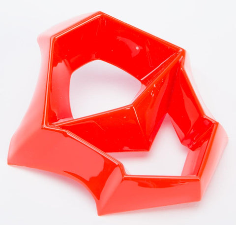 F2 Carbon Mips Helmet Mouthpiece (red-black-yellow)
