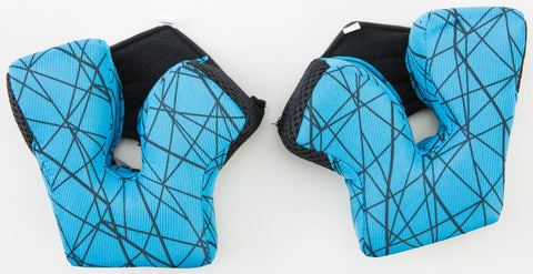 Cheek Pad '15 35mm Blue-silver (fits S-m-x)