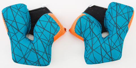Cheek Pad '15 30mm Teal-orange L