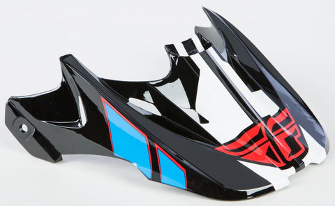 Kinetic Impulse Helmet Visor (blue-black-white)