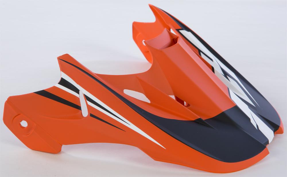 Kinetic Fullspeed Helmet Visor (orange-black-white)