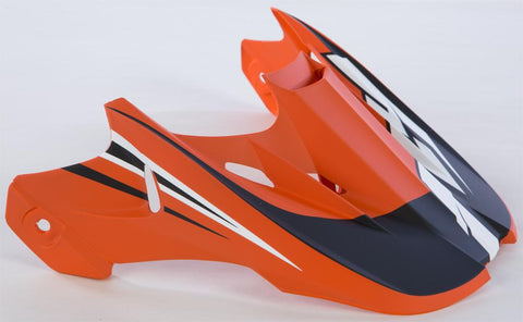 Kinetic Fullspeed Helmet Visor (orange-black-white)