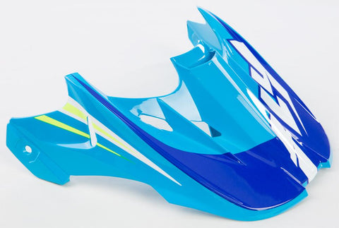 Kinetic Fullspeed Helmet Visor (blue-hi-vis)