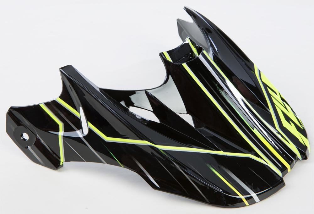 Kinetic Pro Speed Helmet Visor (hi-vis-black)