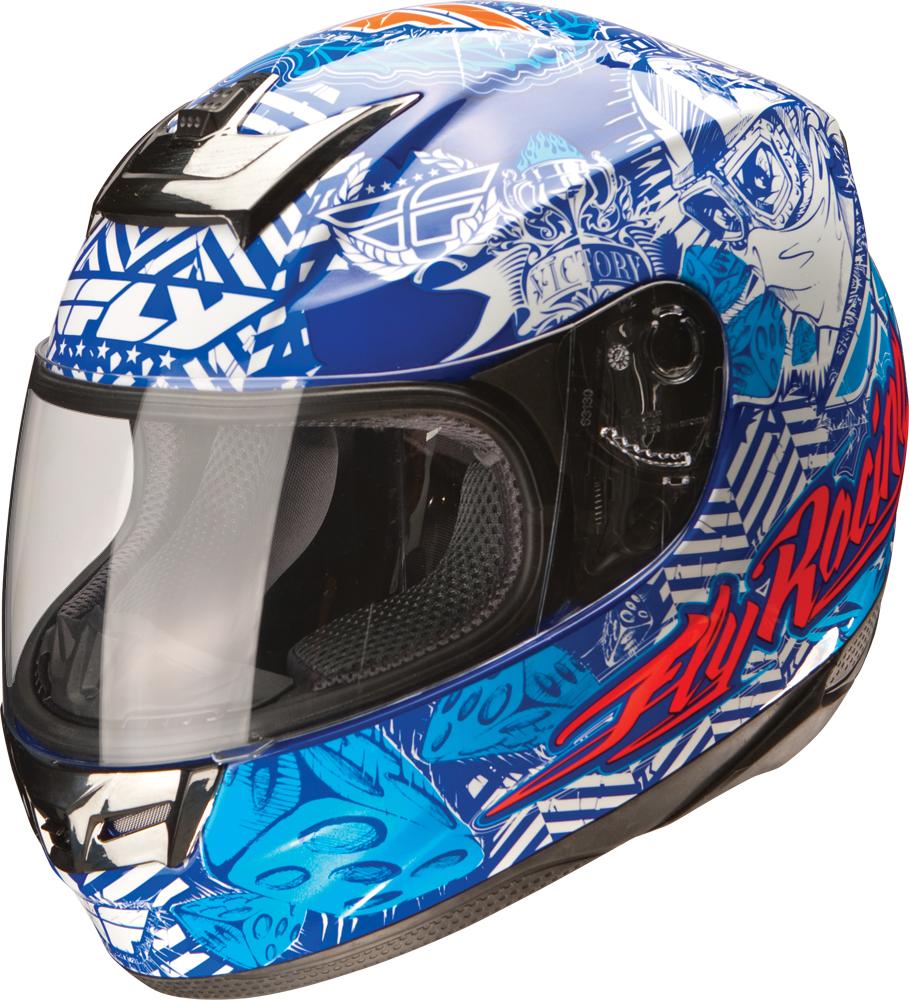 Paradigm Winners Circle Helmet Blue-white Xs