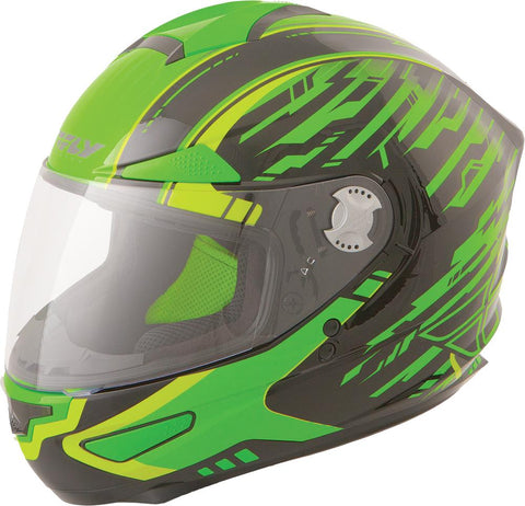 Luxx Shock Helmet Black-green Xs