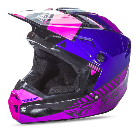 Elite Helmet Pink/Purple/Black Ys