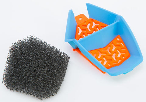 Elite Onset Mouth Piece Matte Blue-orange