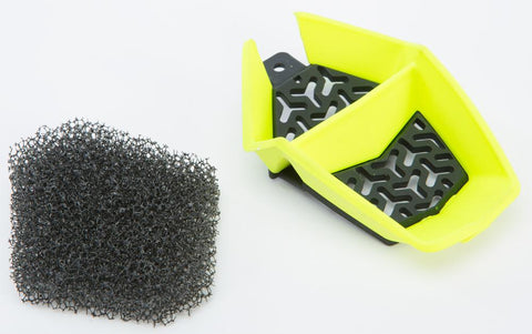 Elite Onset Mouth Piece Matte Black-grey-hi-vis