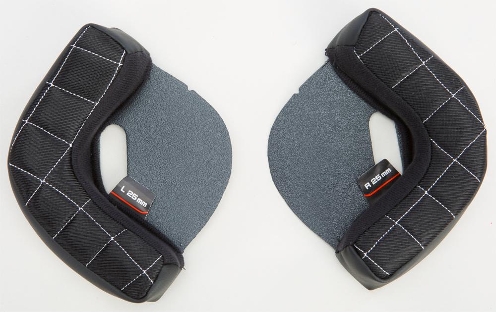 38 Retro Cheek Pads 25mm