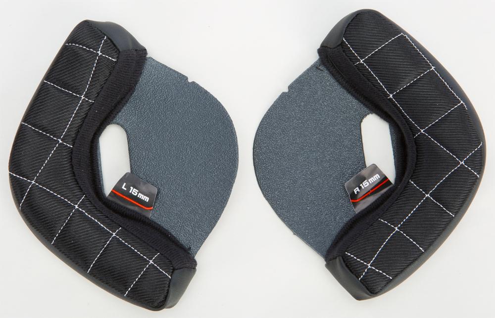 38 Retro Cheek Pads 15mm