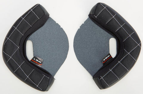 38 Retro Cheek Pads 15mm