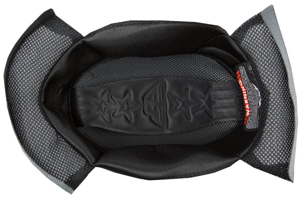 9mm Helmet Comfort Liner Xs 12mm