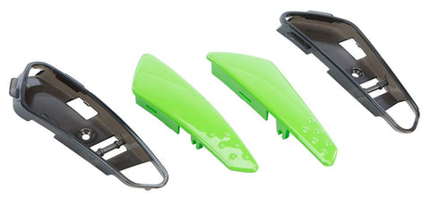 Fly Luxx Front Jaw Vent Green L&r 4 Pcs W-screws