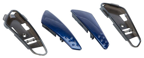Fly Luxx Front Jaw Vent Blue L &r 4 Pcs W-screws