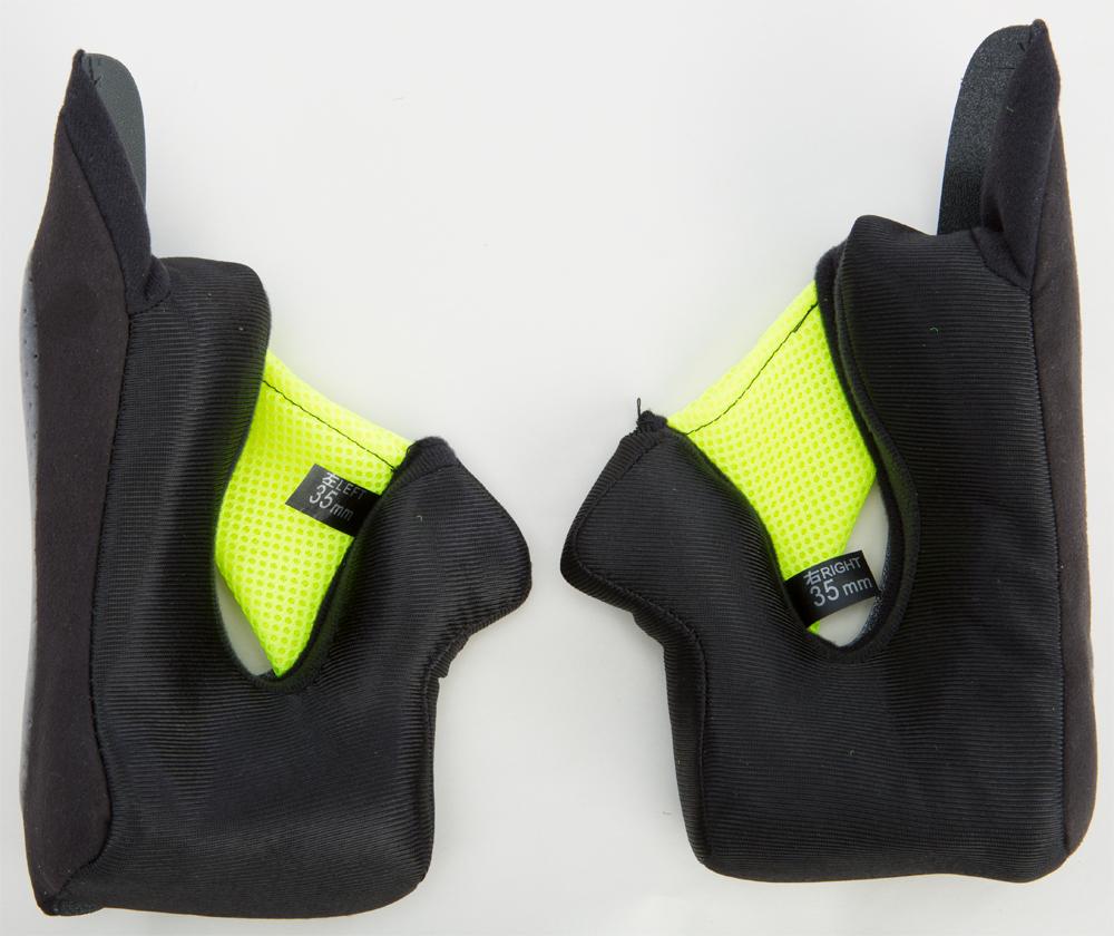 Luxx Helmet Cheek Pads 35mm X-small Fits Xs-l
