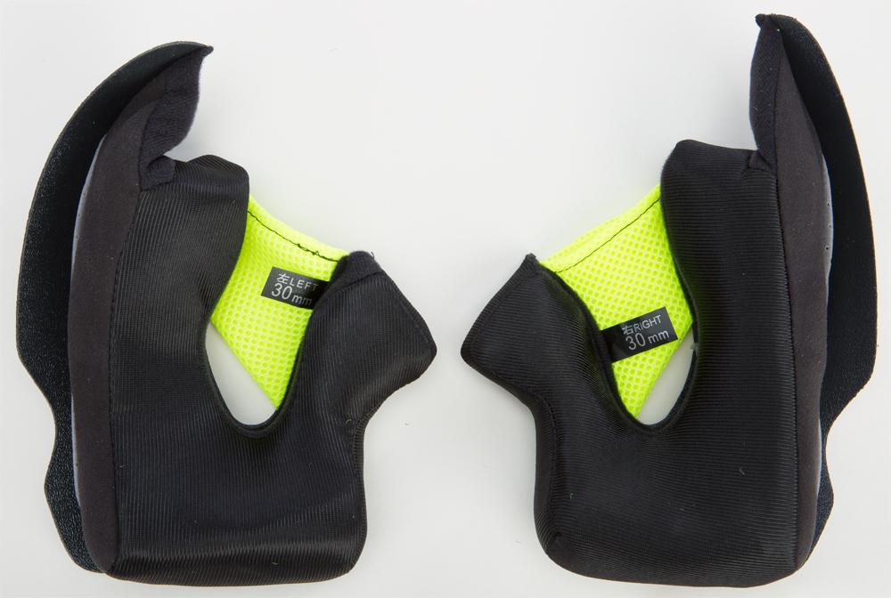 Luxx Helmet Cheek Pads 30mm Small Fits Xs-l
