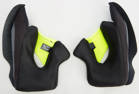 Luxx Helmet Cheek Pads 20mm Large Fits Xs-l