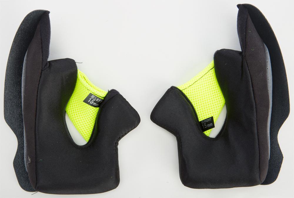 Luxx Helmet Cheek Pads 15mm Xxl Fits X-3x