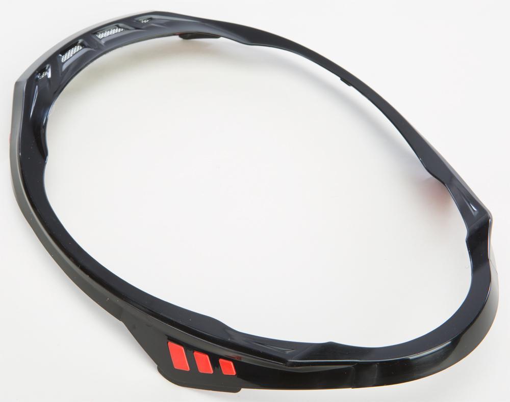 Fly Luxx Trim Ring Red Xs-lg 4 Piece Plastic