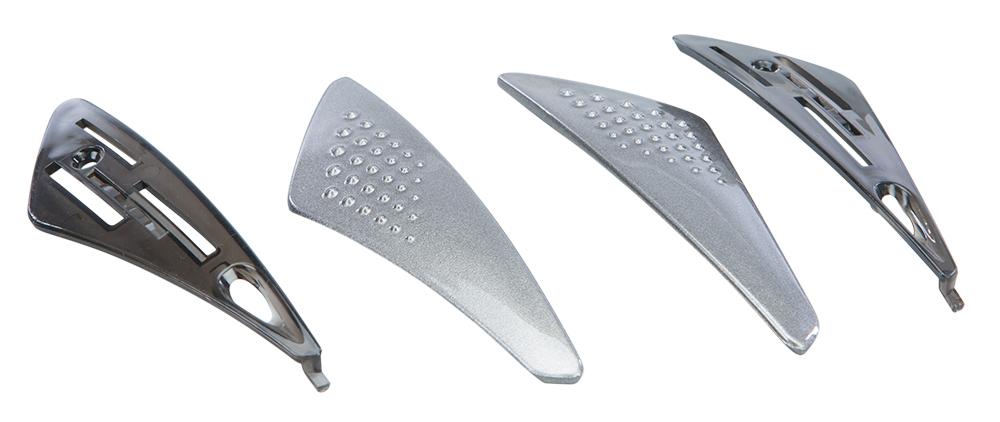 Fly Luxx Front Top Vent Tanium L&r 4 Pcs W-screws