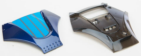 Fly Luxx Center Vent Blue 2 Pc S W-screws