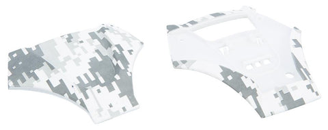 Fly Luxx Center Vent Snow 2 Pc S W-screws
