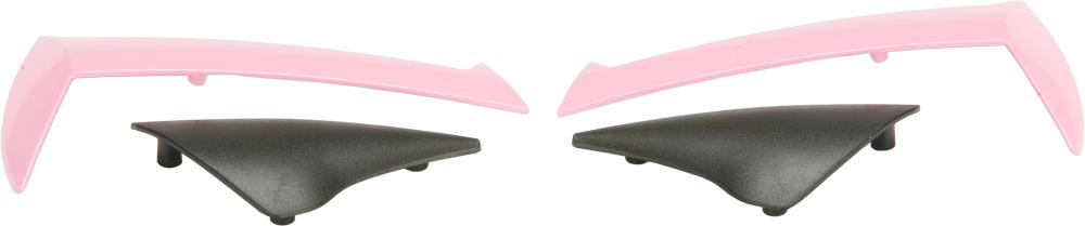 Conquest Helmet Rear-side Vents Pink 4-pk