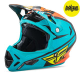 Werx "rival" Graphic W/Mips Teal/Orange/Black X