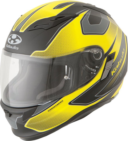 Kamui Stinger Helmet Flat Black-yellow S