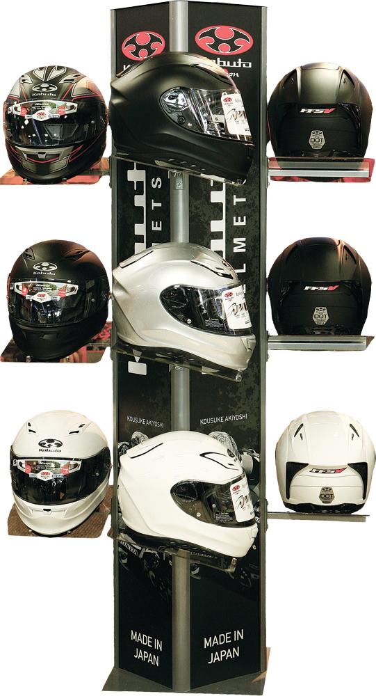 12-piece Helmet Display