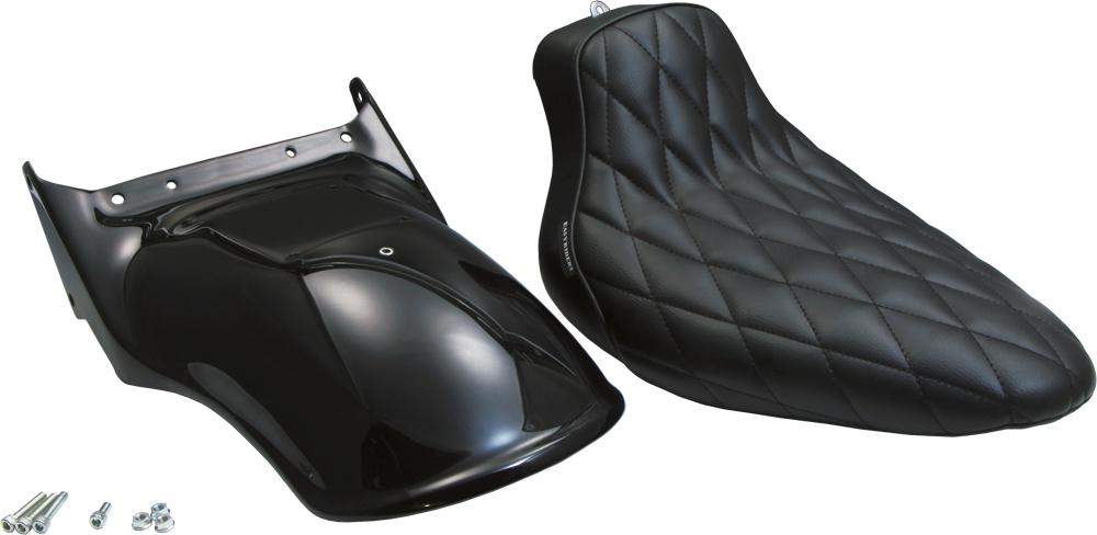 Softail Fender And Seat Kits Smooth Fender, Diamond Stitch