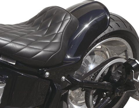 Softail Fender And Seat Kits Ribbed Fender, Diamond Stitch