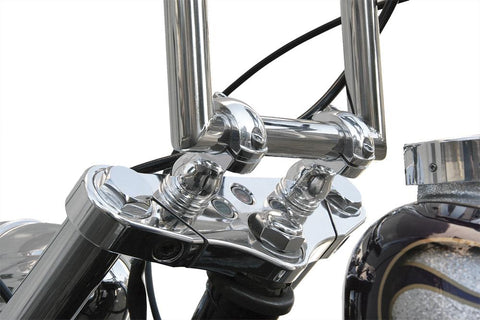 Old Style Risers Straight Polished 1"x2"