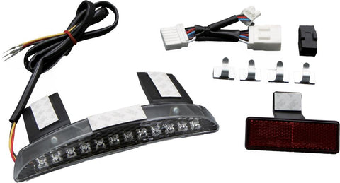 Led Chopped Fender Taillights Clear Lens