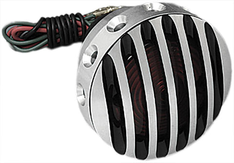 Grill Taillight Aluminum W-black Accents