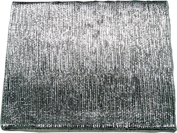 Aluminized Heat Barrier 1.5"x3 6" Adhesive