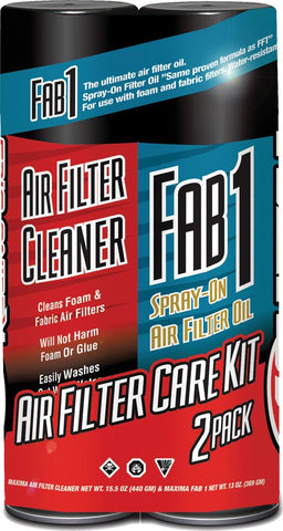 Air Filter Care Kit 2-pk