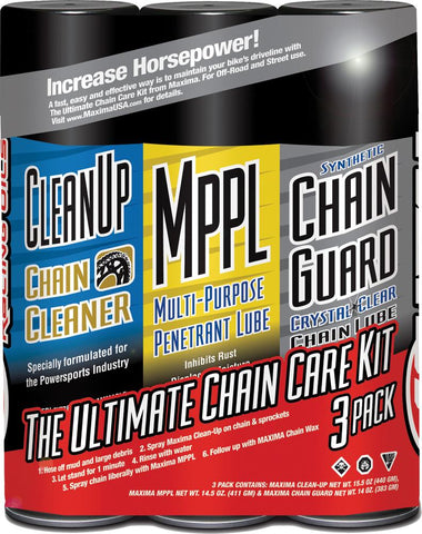 Ultimate Chain Guard Care Kit 3-pk