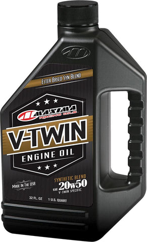 V-twin Synthetic Blend Engine Oil 20w-50 32oz